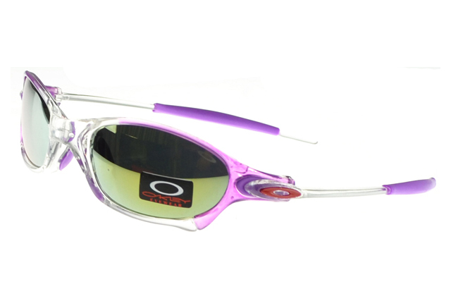 Oakley Juliet Sunglasses purple Frame yellow Lens
