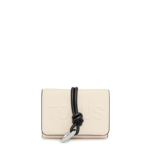 Cartera beige New TOUS Cloud TOUS