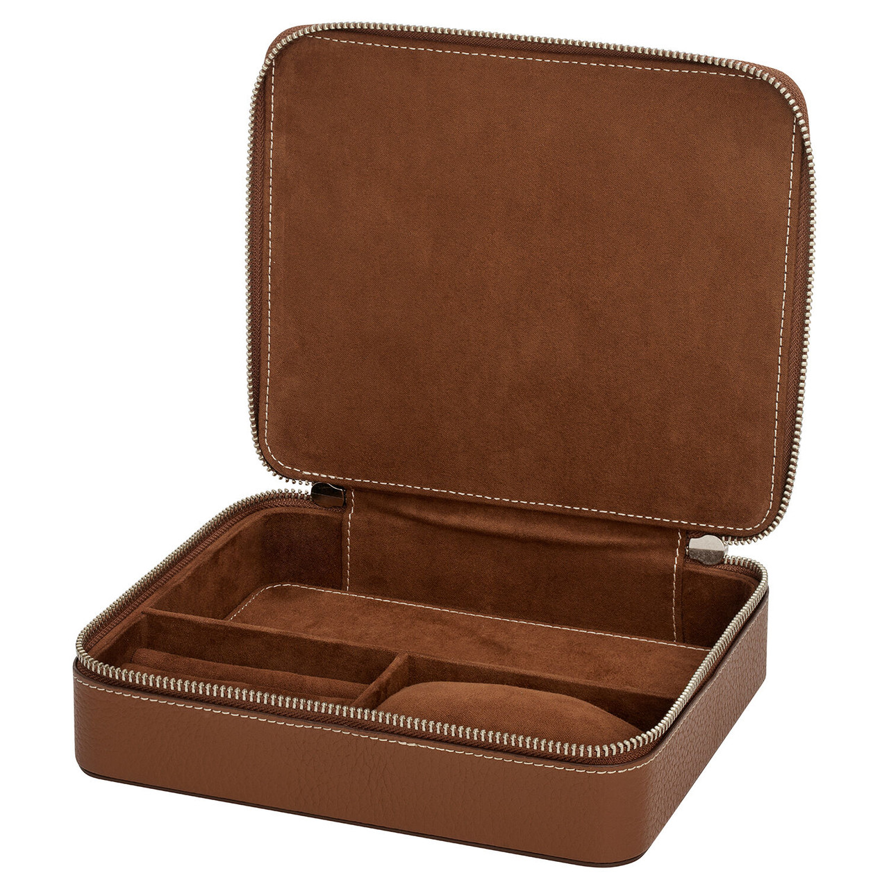 Oroton Weston Tan Large Accessories Box