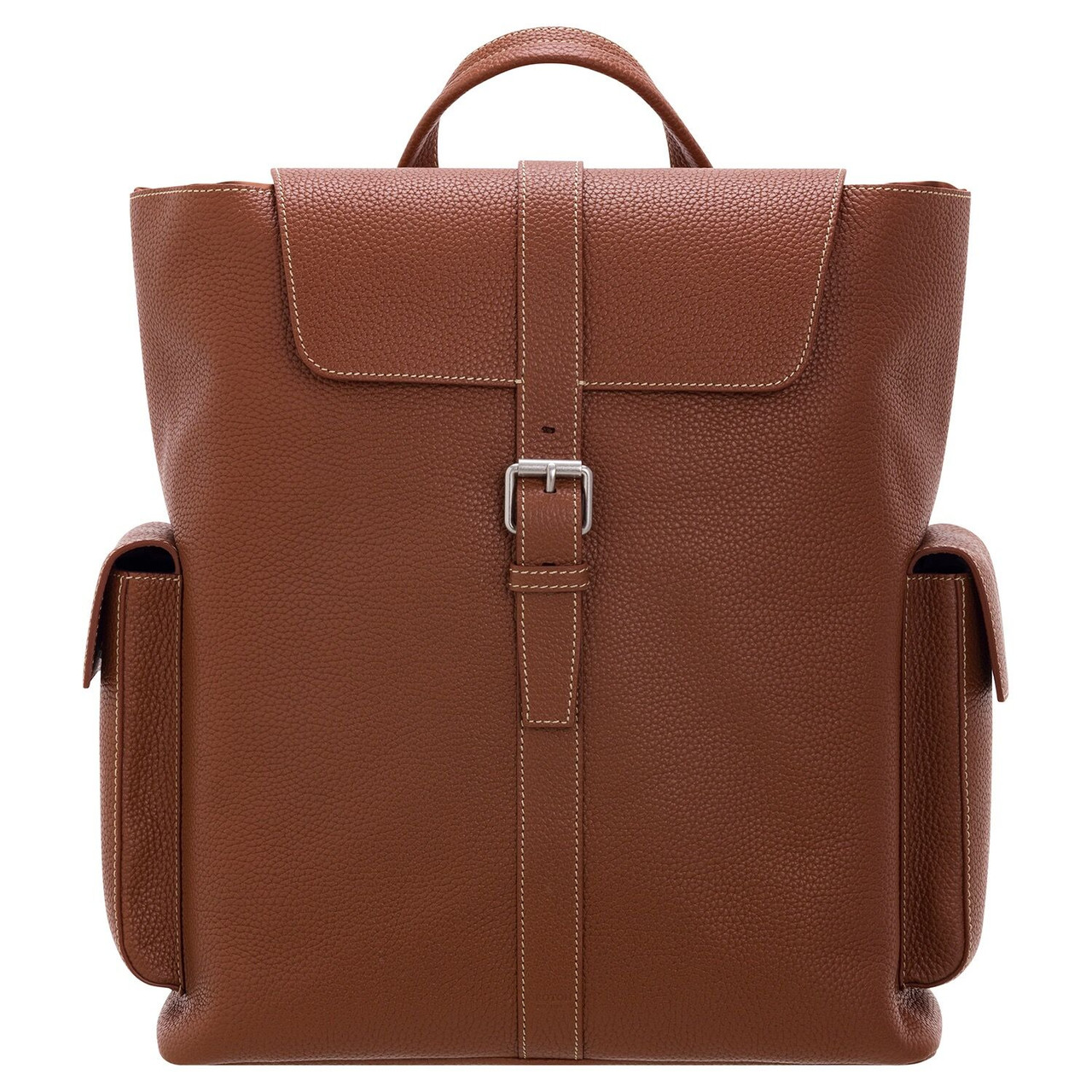 Oroton Marcus Backpack Dark Whiskey