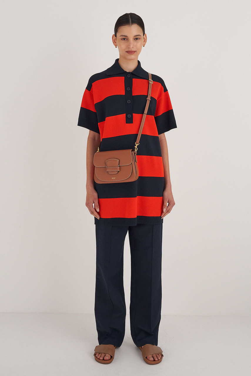 Oroton Carter Small Day Bag Brandy