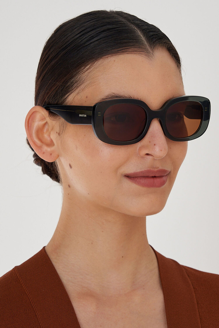 Oroton Haylen Sunglasses Denim