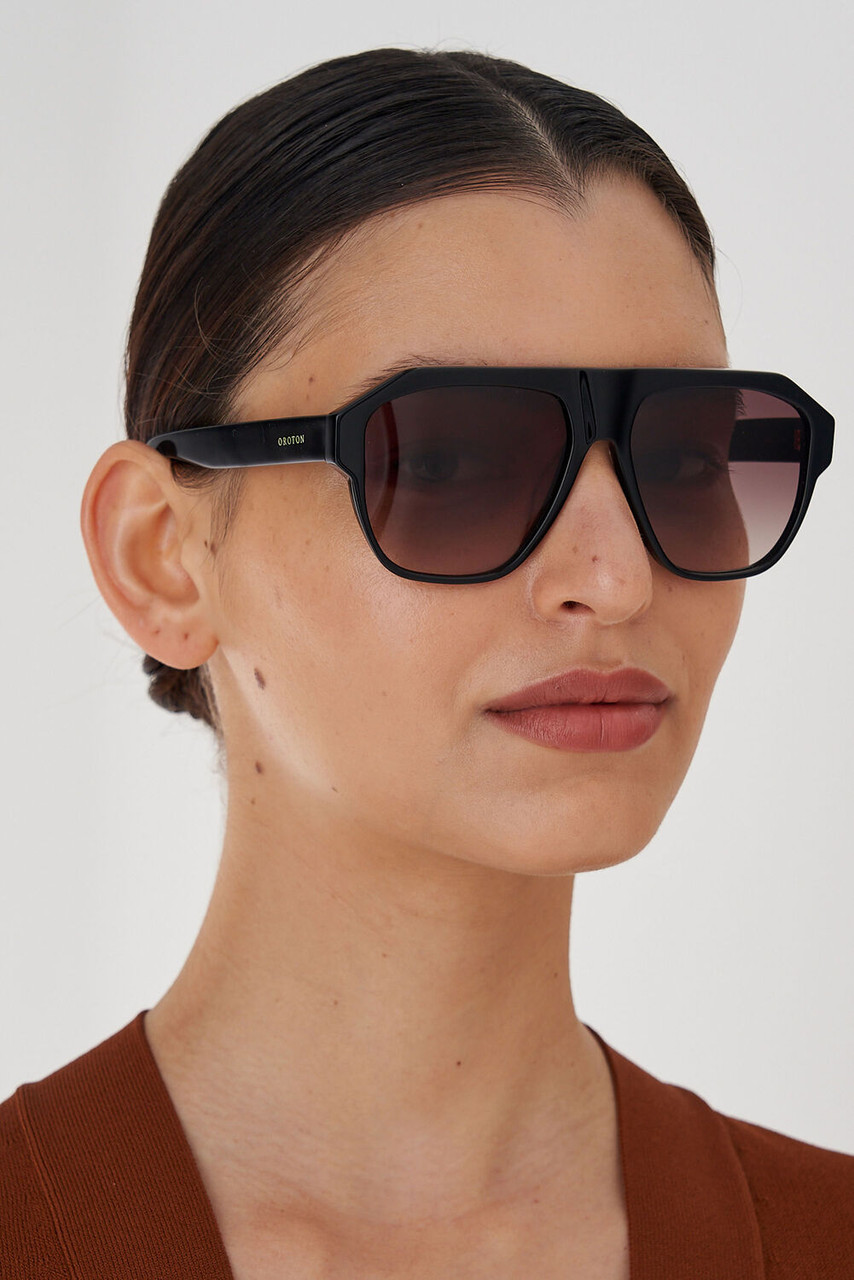 Oroton Landon Sunglasses Black