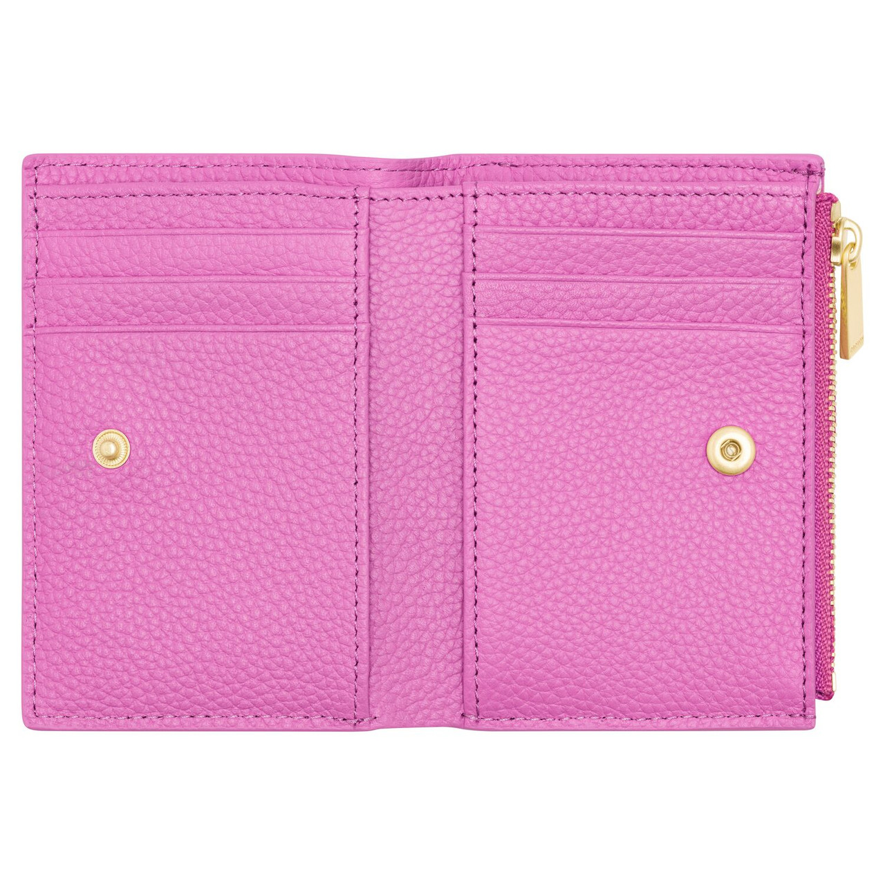 Oroton Jemima Mini 10 Credit Card Zip Wallet Fuchsia