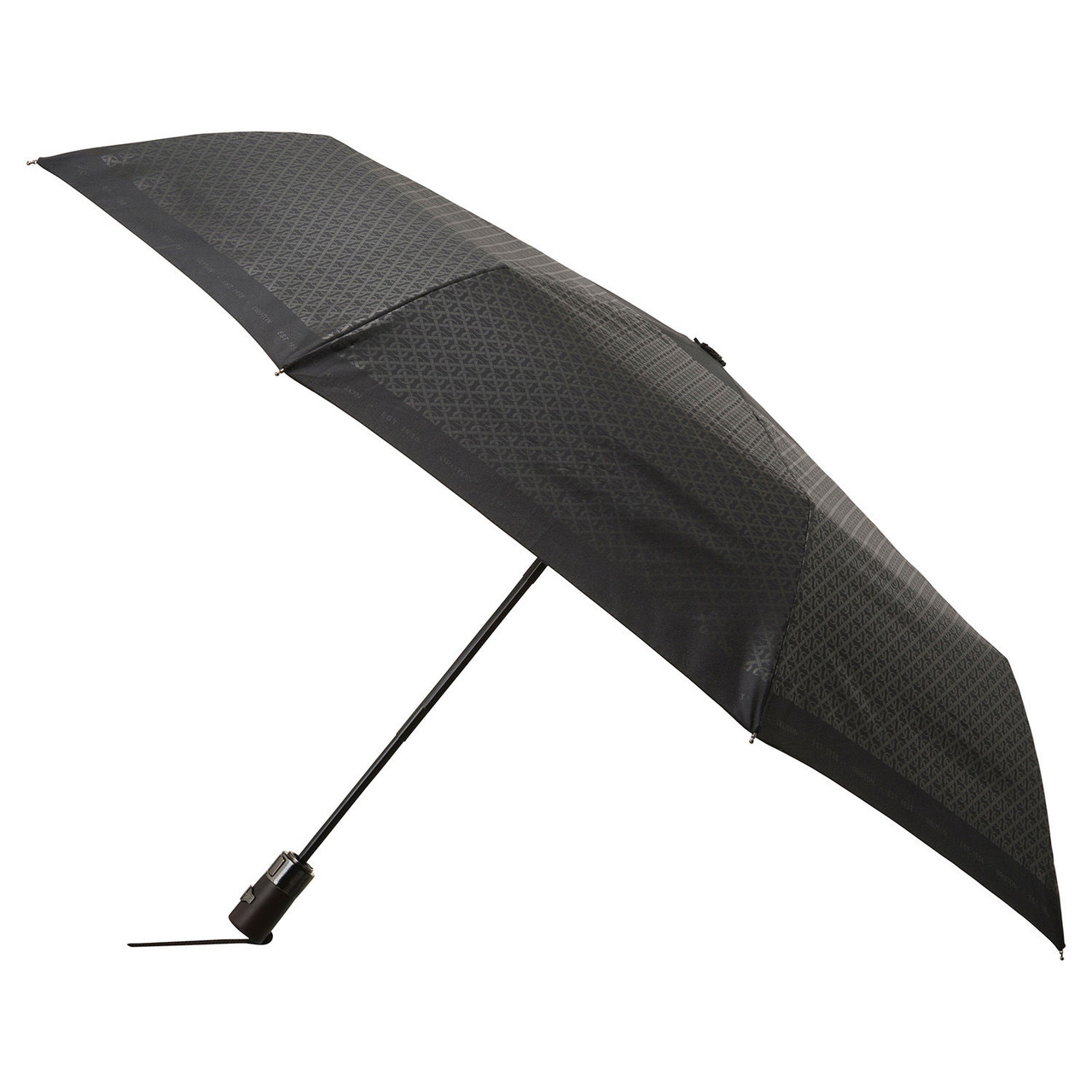 Oroton Logo Black-Black Small Umbrella