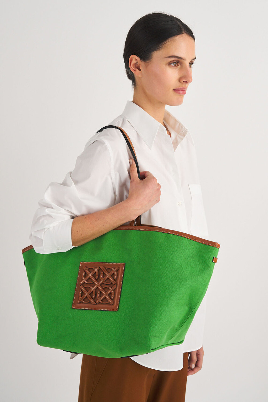 Oroton Boyd Large Tote Garden/Brandy