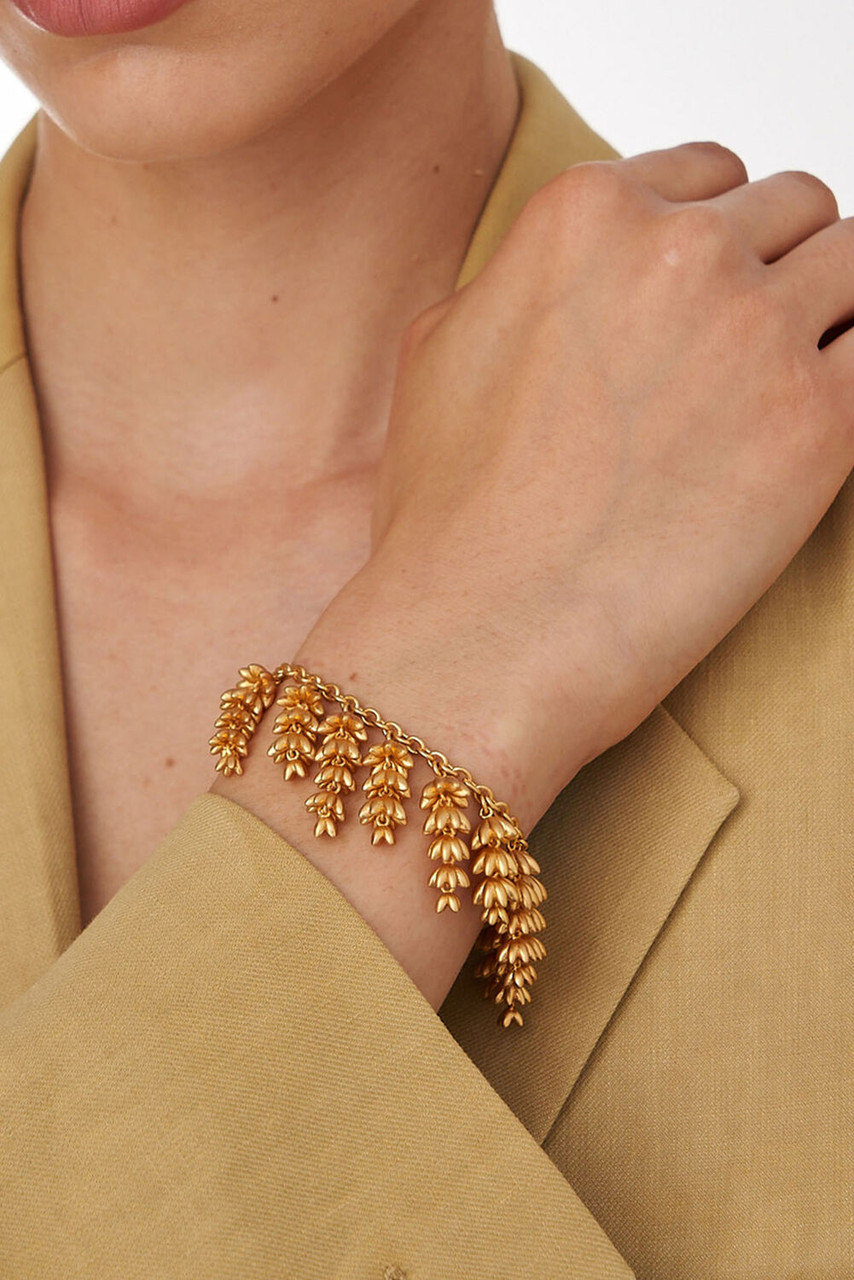 Oroton Riley Bracelet Worn Gold