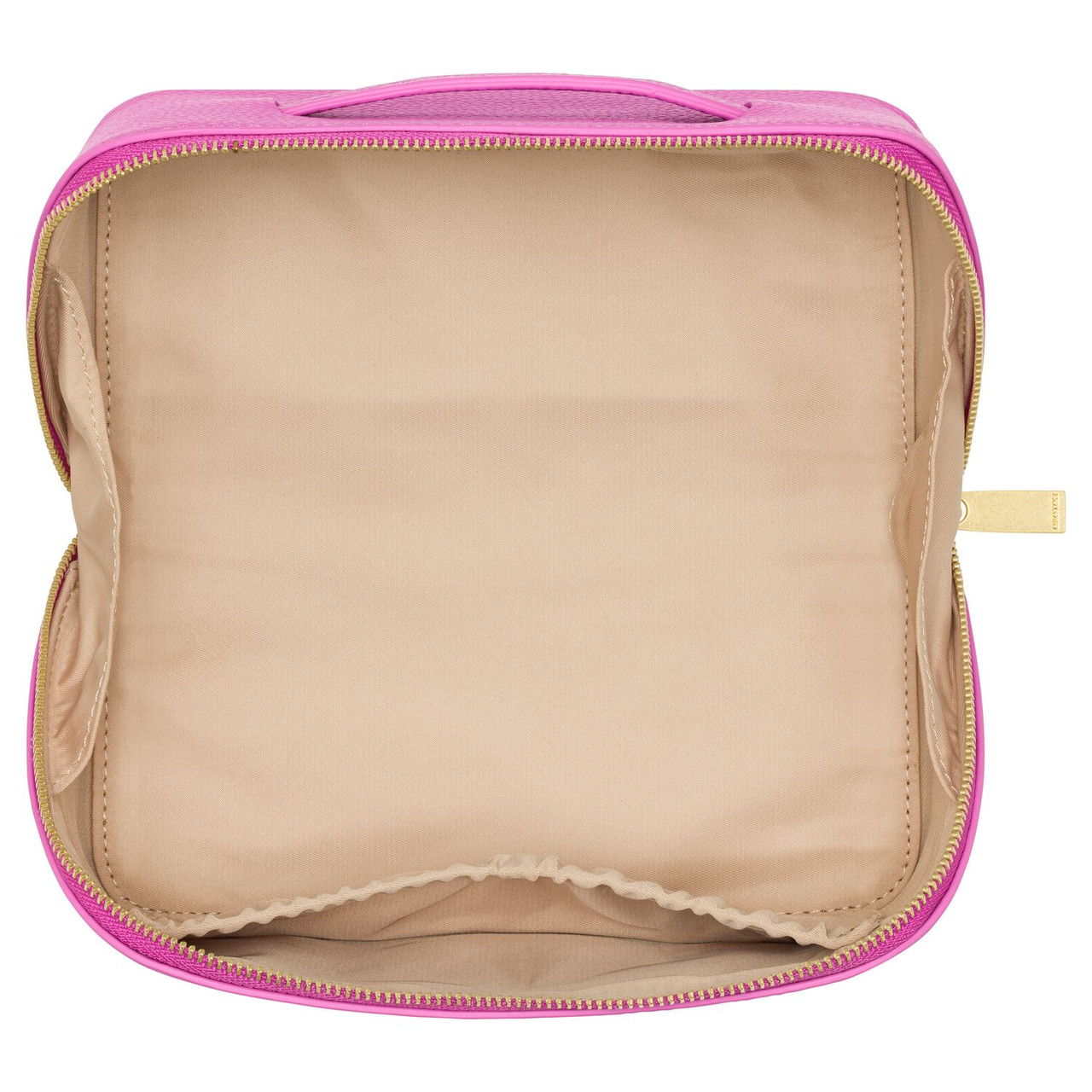 Oroton Jemima Medium Beauty Case Fuchsia