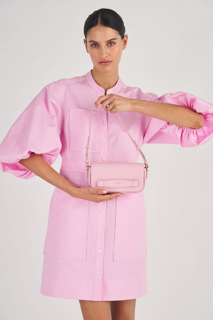 Oroton Robyn Baguette Tulip Pink