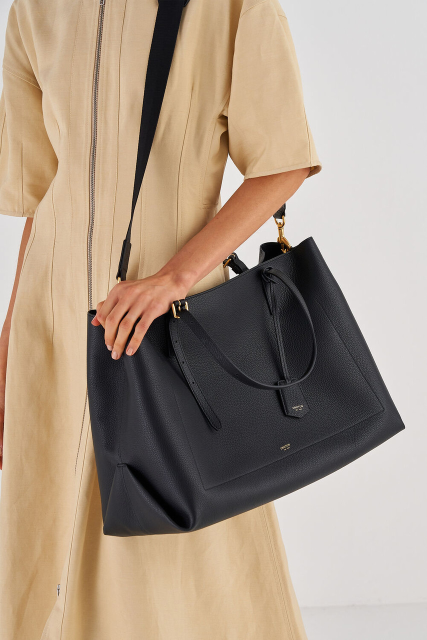 Oroton Margot Black Baby Bag And Mat