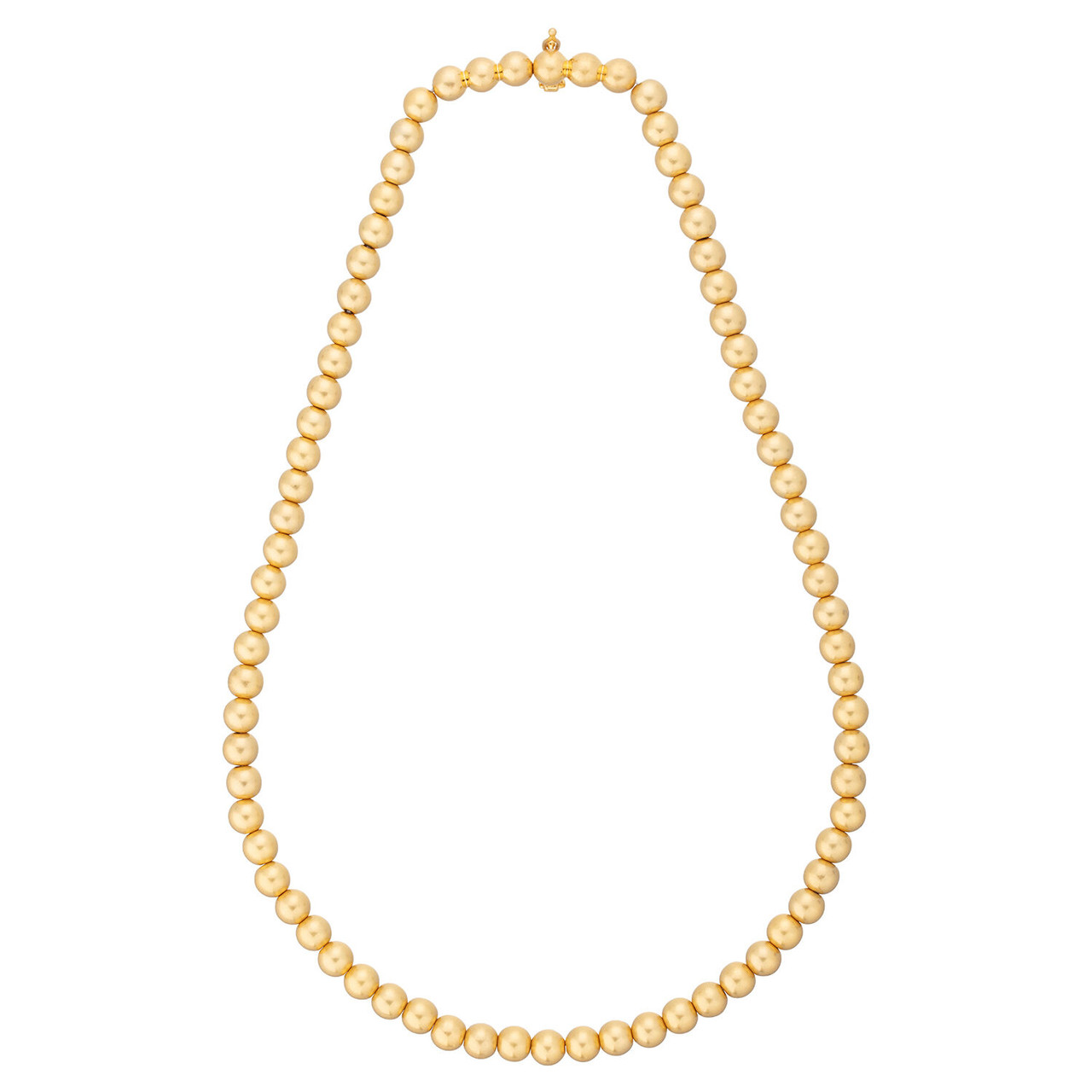 Oroton Blair Worn Gold 6MM Necklace