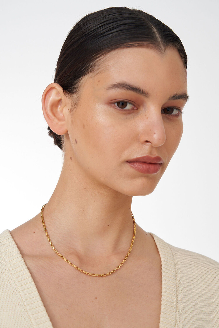 Oroton Mayla Necklace Worn Gold