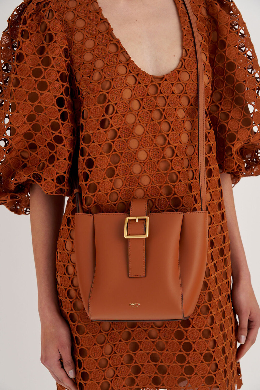 Oroton Ingrid Brandy Bucket