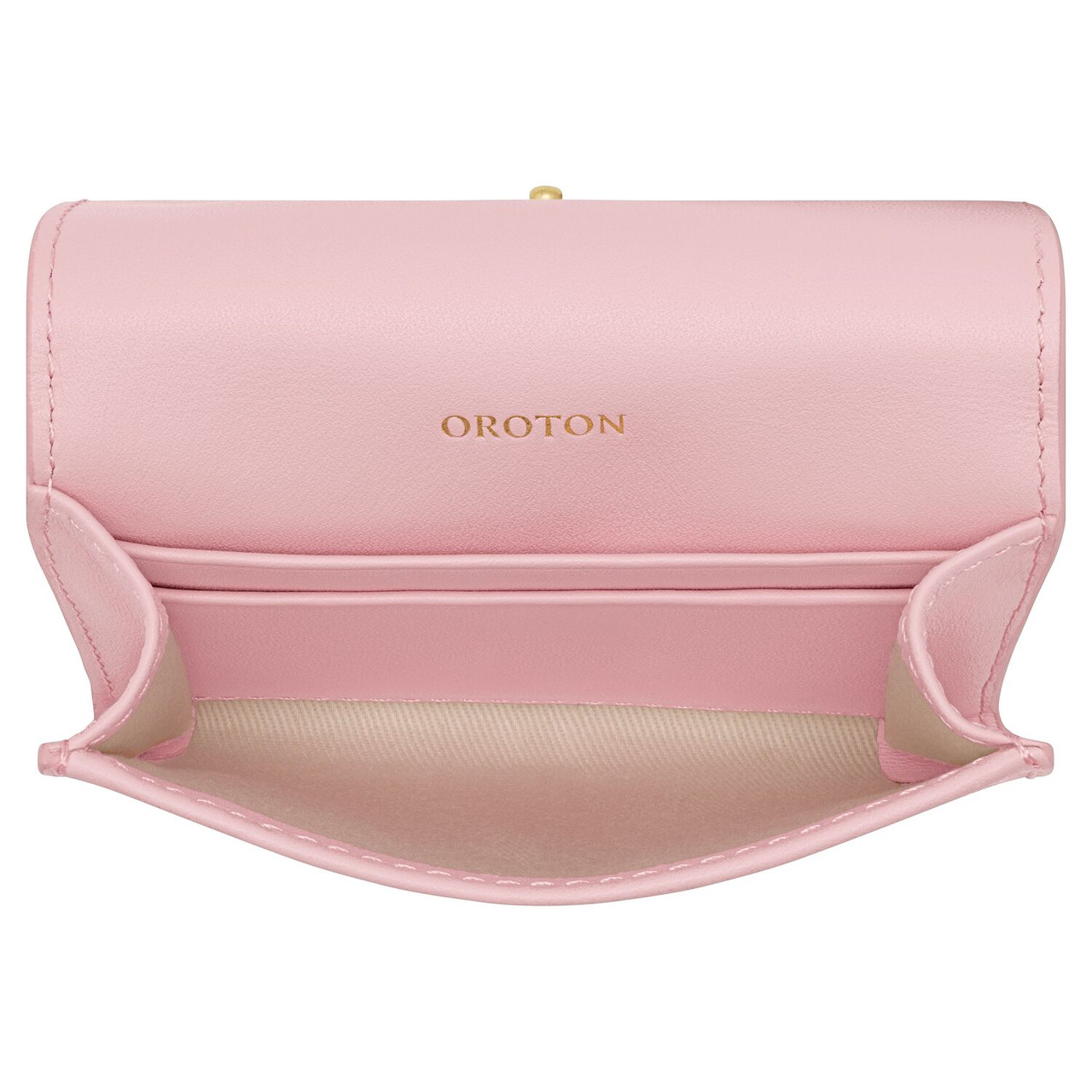 Oroton Ric Rac Small Wallet Tulip Pink