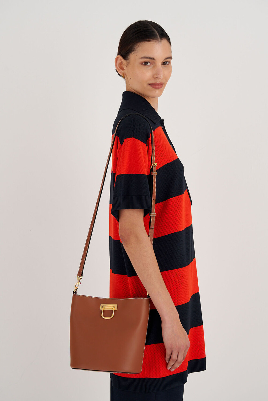 Oroton Colt Bucket Brandy