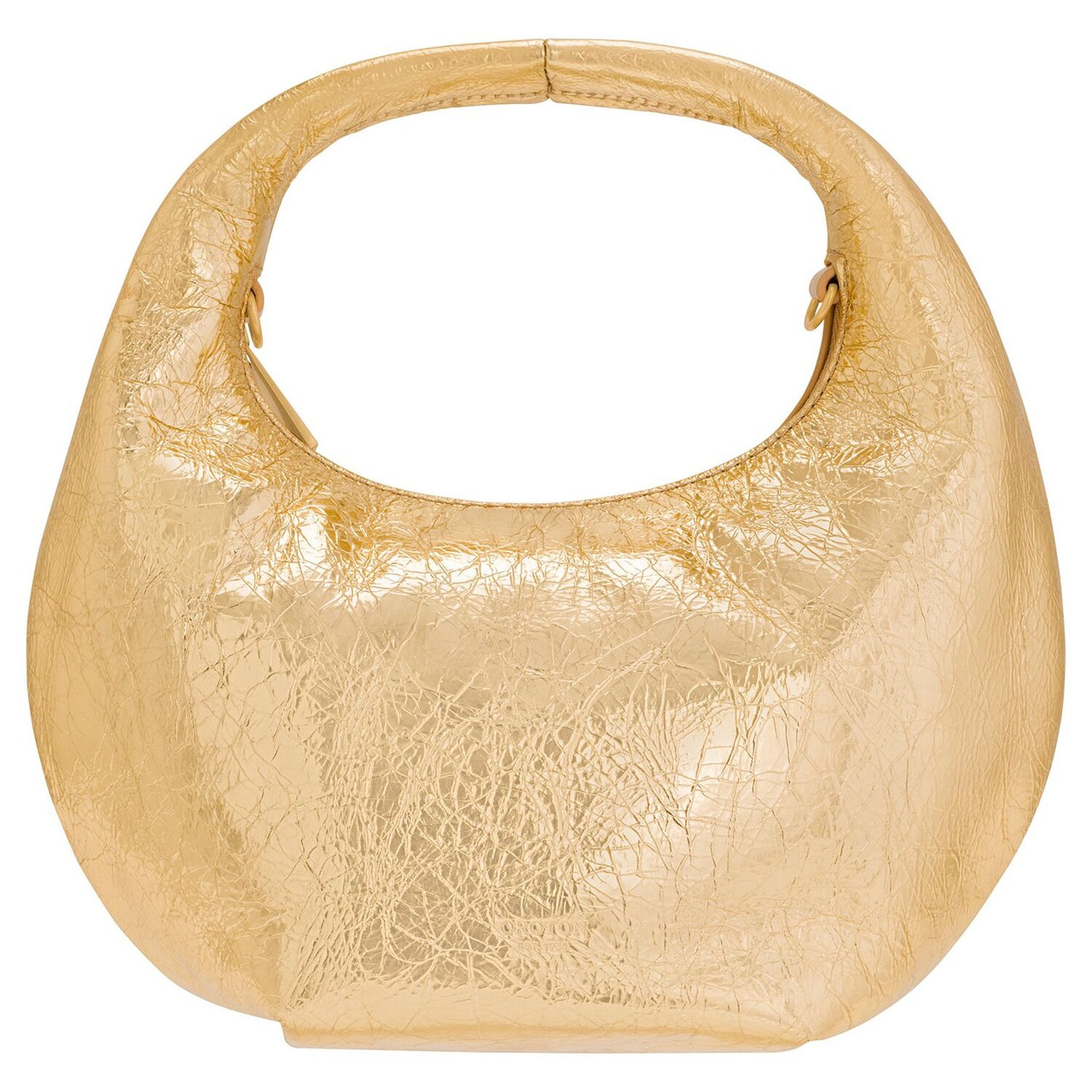 Oroton Tulip Metallic Mini Day Bag Gold