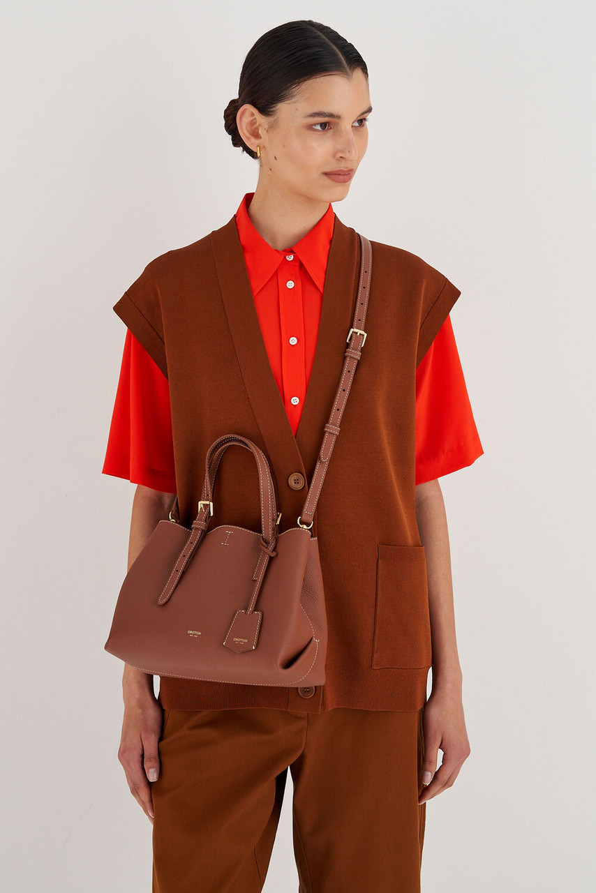 Oroton Margot Whiskey Mini Day Bag