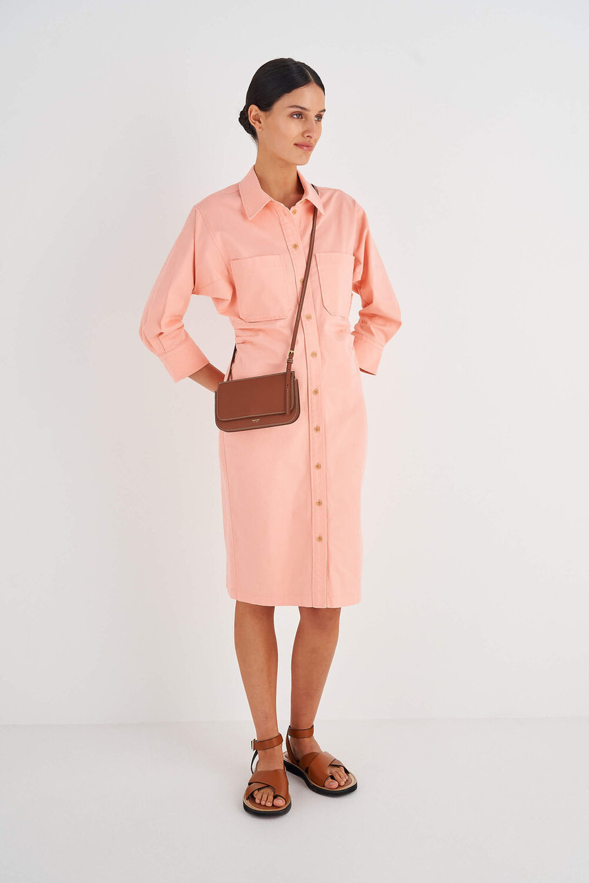 Oroton Margot Whiskey Mini Crossbody Bag