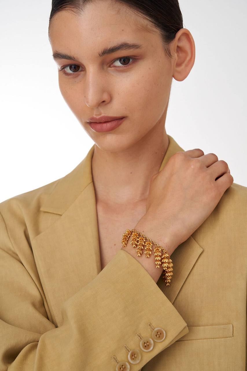 Oroton Riley Bracelet Worn Gold