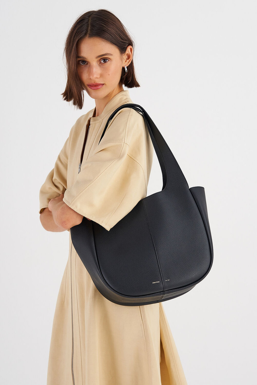 Oroton Emilia Black Tote