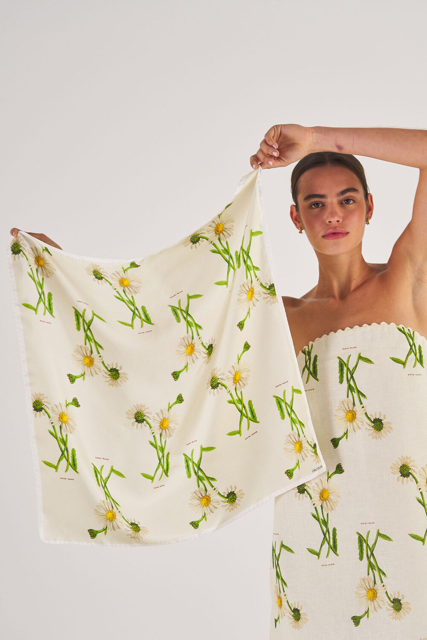 Oroton Field Daisy Scarf String
