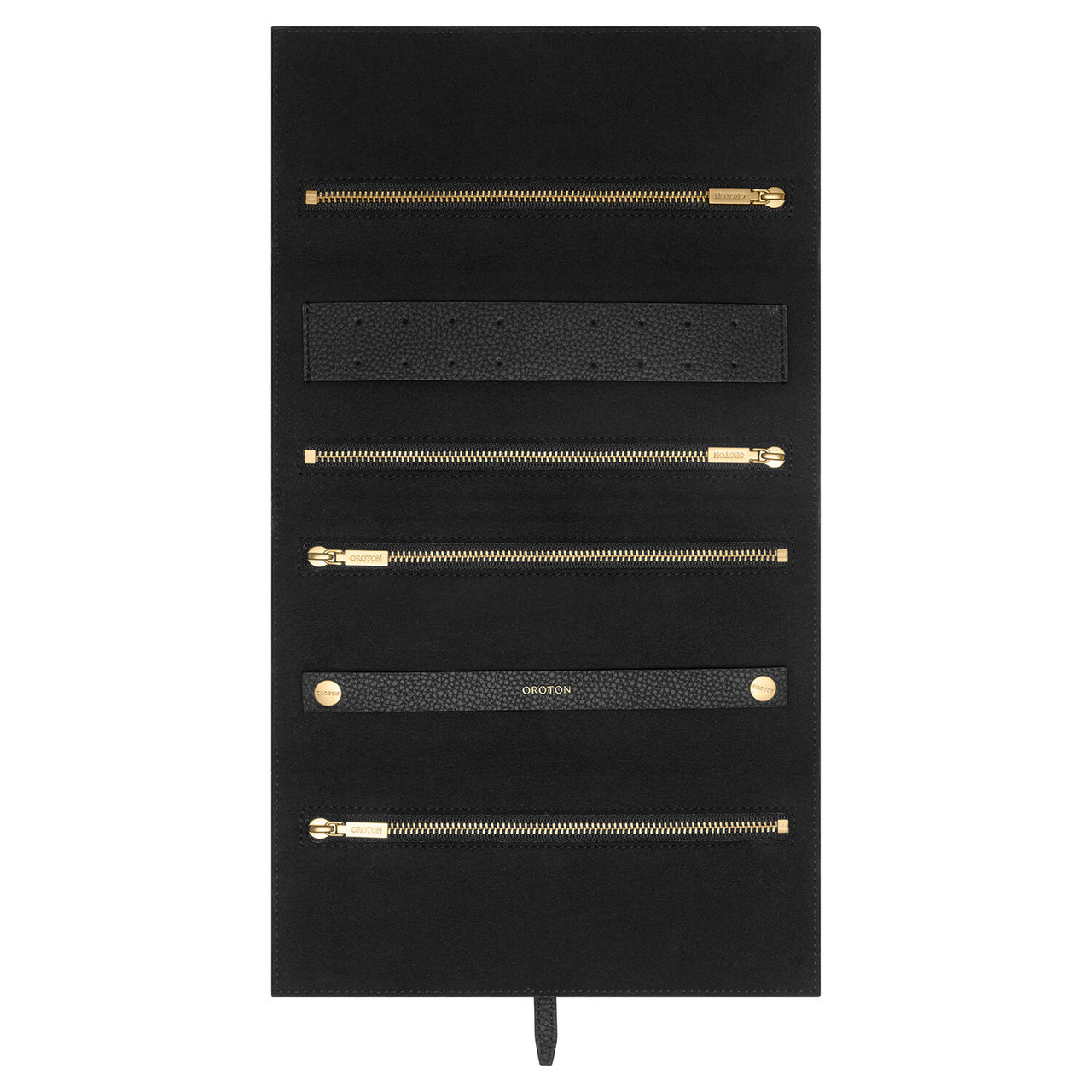 Oroton Margot Black Jewellery Roll