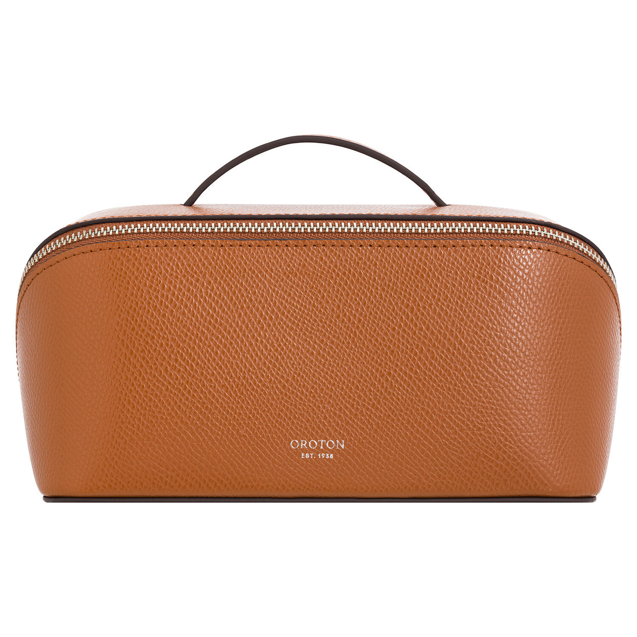 Oroton Muse Cognac Medium Beauty Case