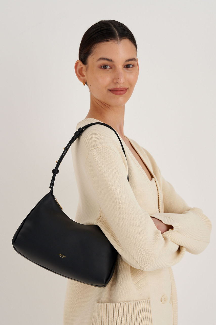 Oroton Haven Baguette Black
