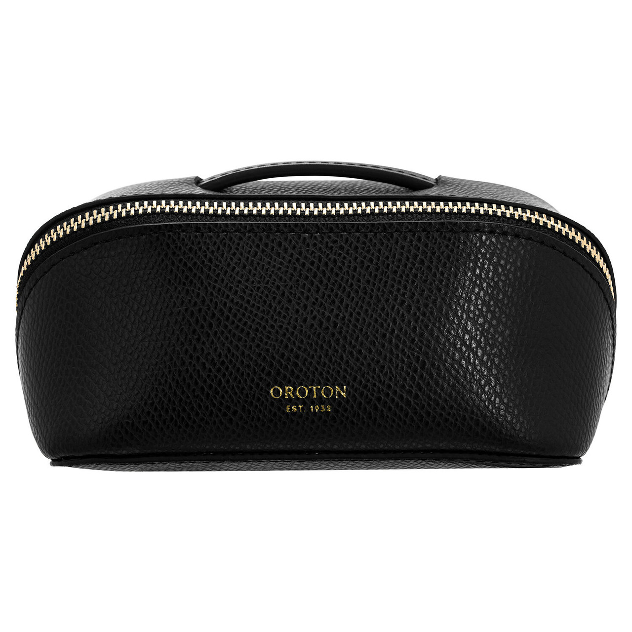 Oroton Muse Black Small Beauty Case