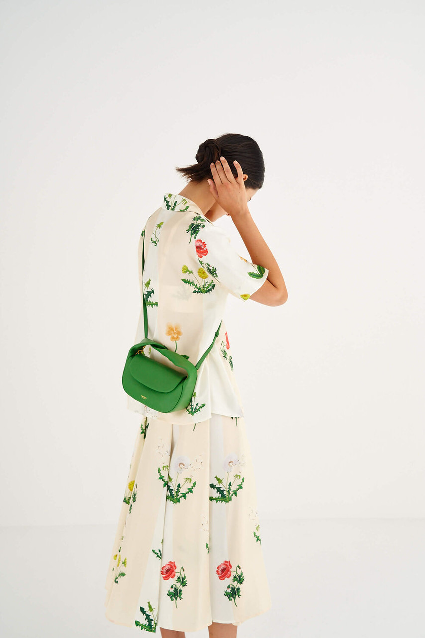 Oroton Lilou Grass Green Mini Day Bag