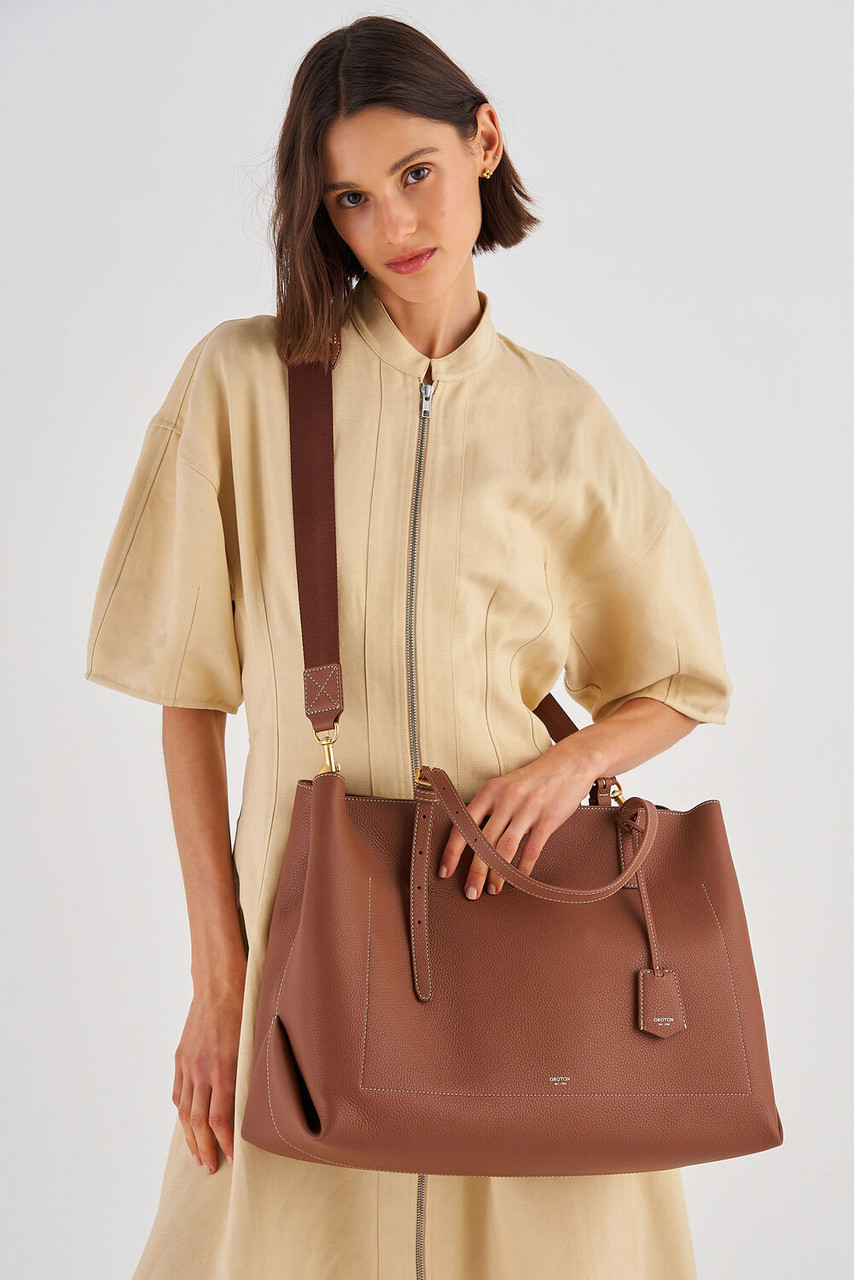 Oroton Margot Whiskey Baby Bag And Mat