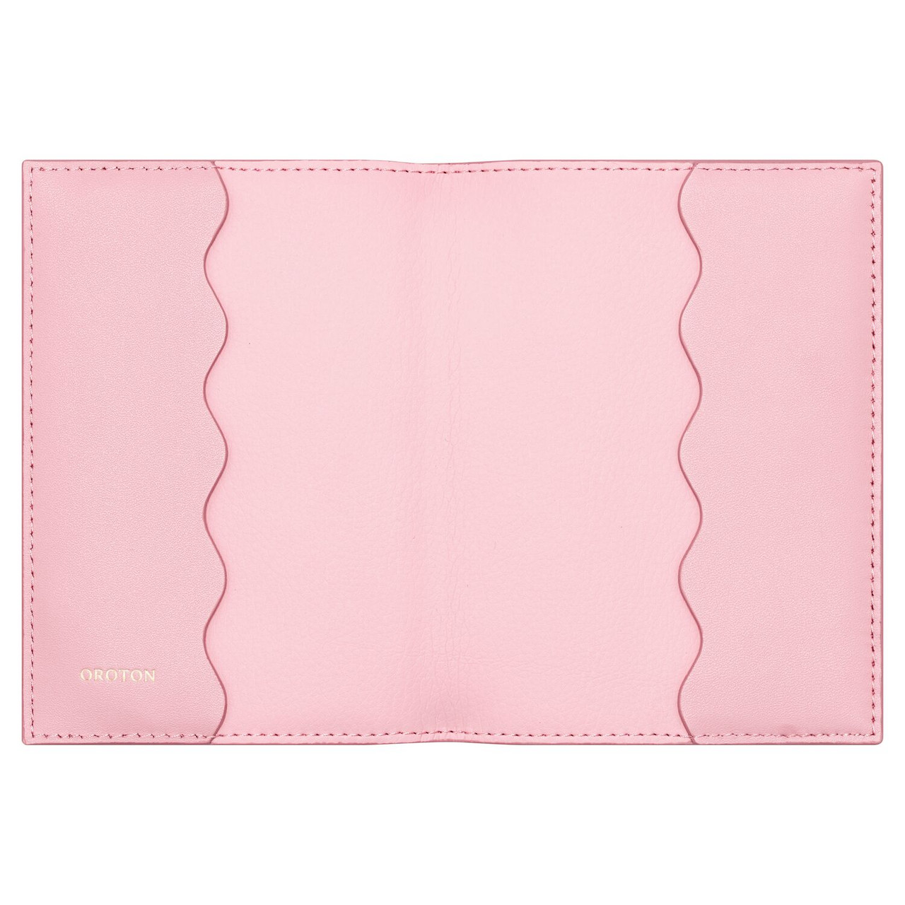 Oroton Ric Rac Passport Sleeve Tulip Pink