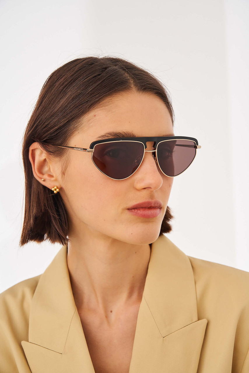 Oroton Hunter Black Sunglasses