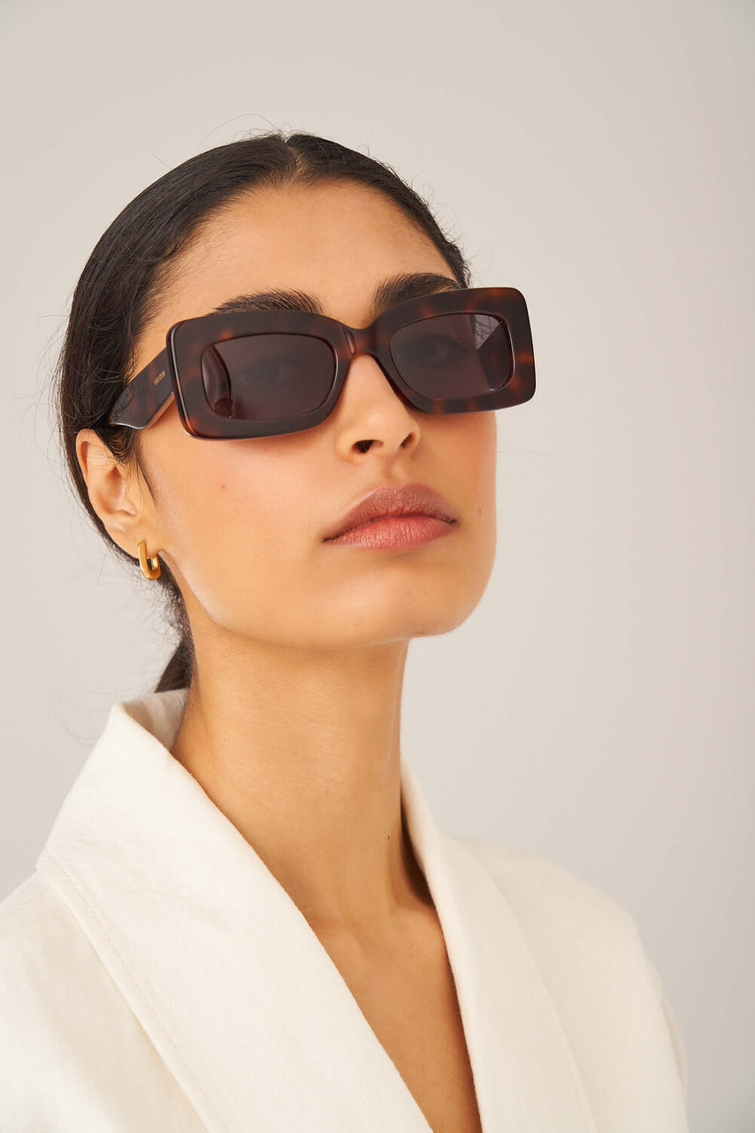 Oroton Amari Dark Tortoiseshell Sunglasses