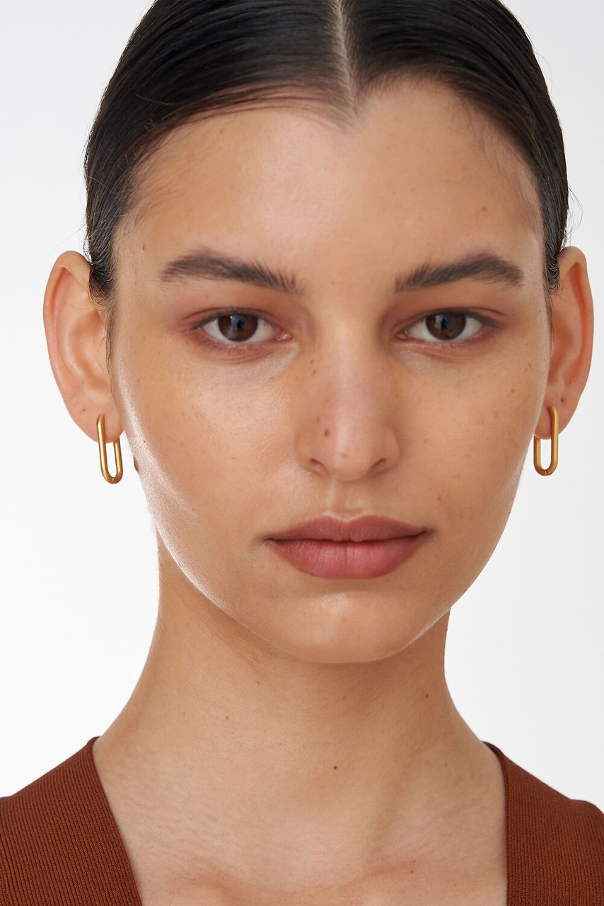 Oroton Hadley Huggies Worn Gold