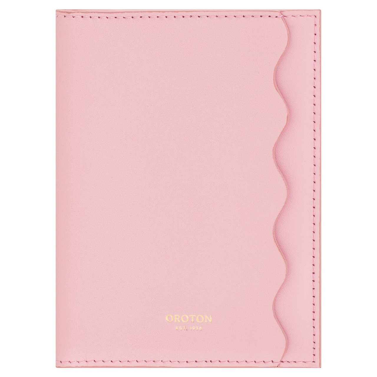 Oroton Ric Rac Passport Sleeve Tulip Pink