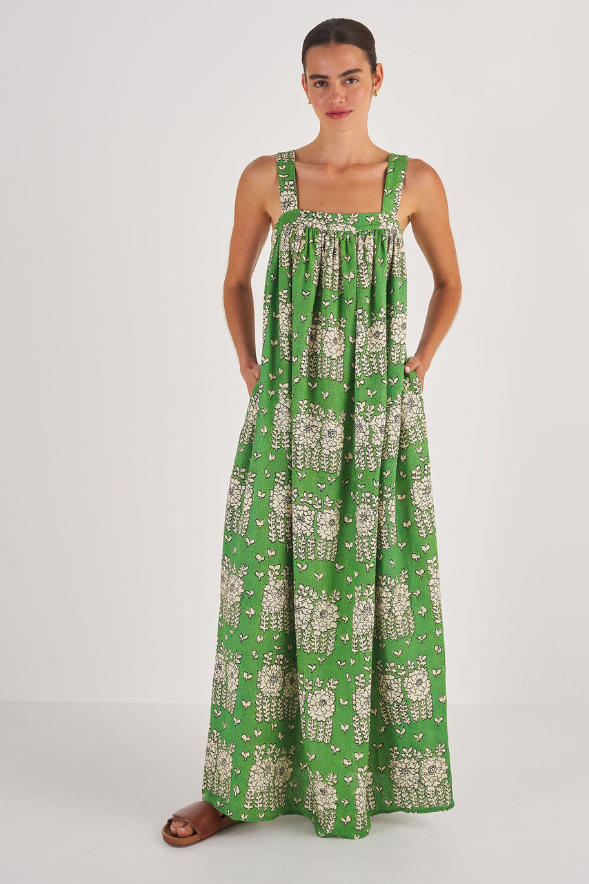Oroton Posie Print Sundress Garden