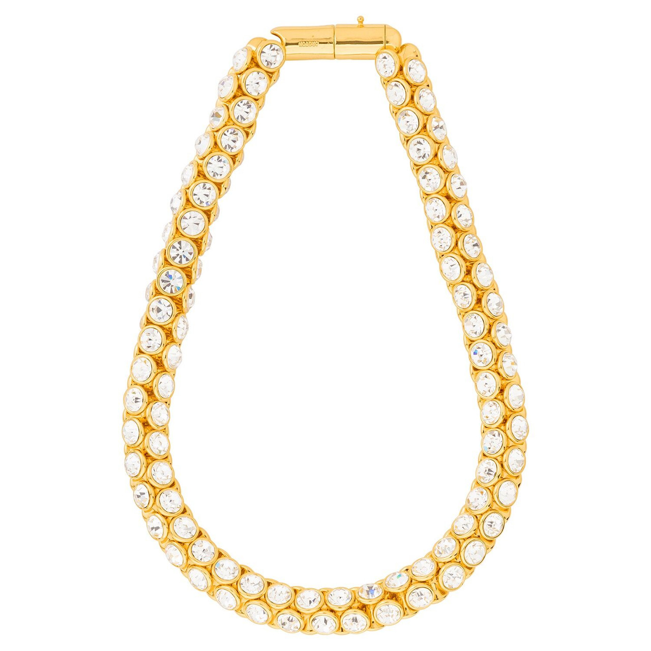 Oroton Arcadia Collectable Necklace Gold/ Clear