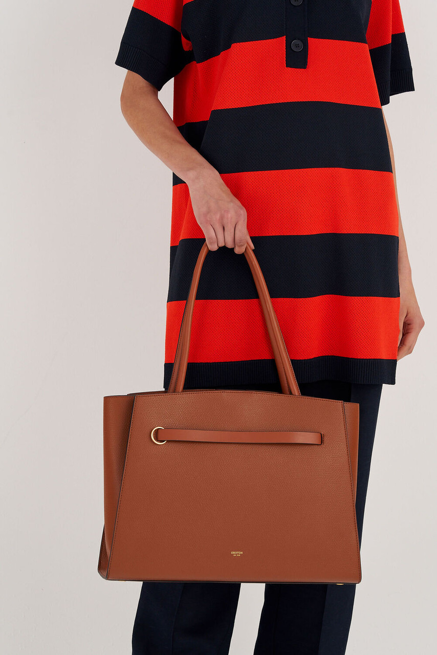 Oroton Audrey Cognac Large Tote