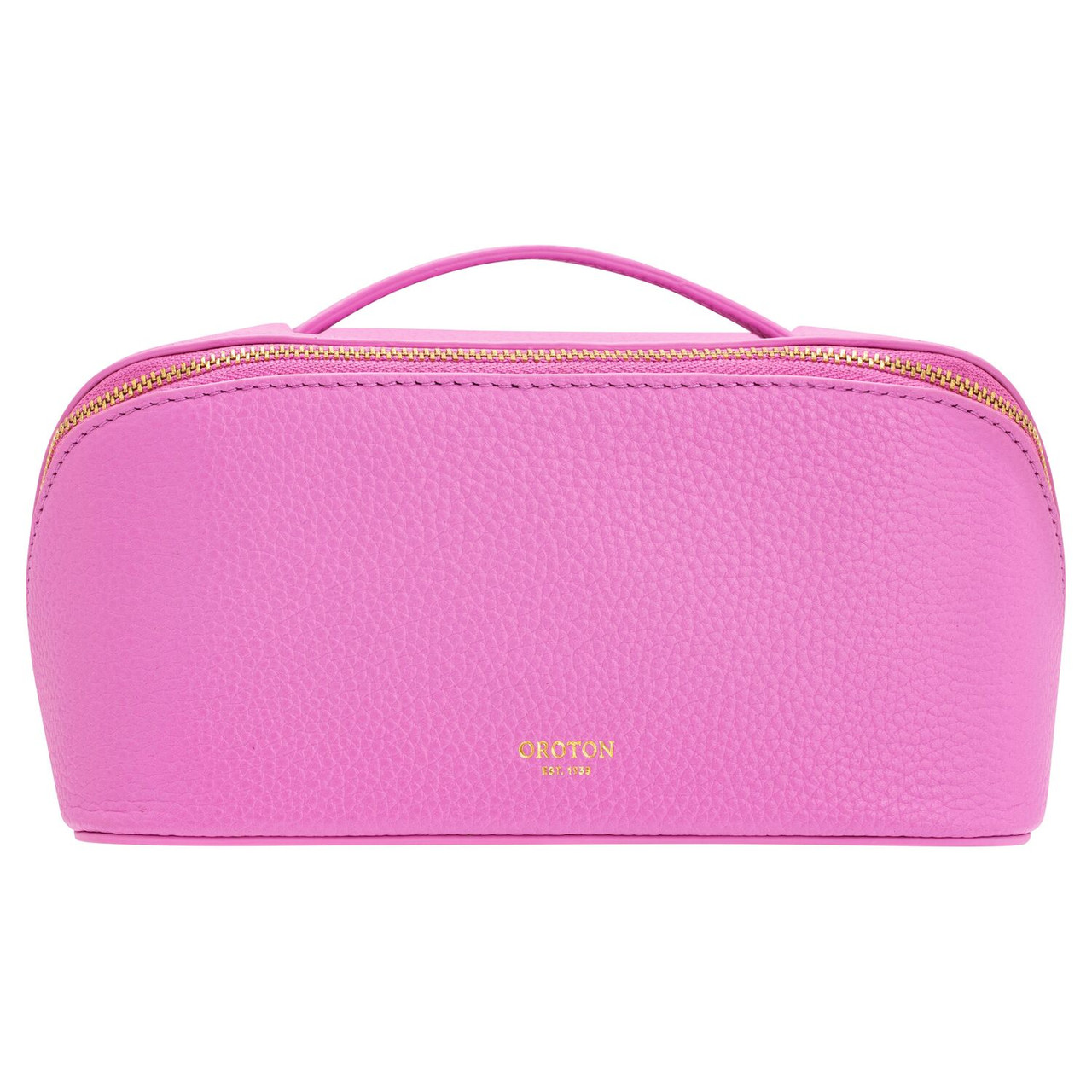 Oroton Jemima Medium Beauty Case Fuchsia