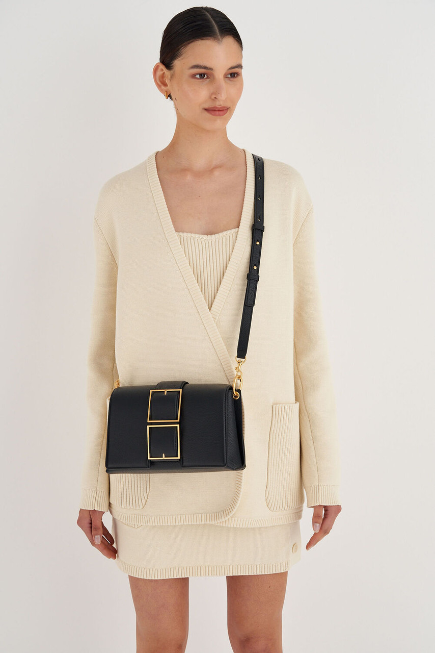 Oroton Olive Day Bag Black