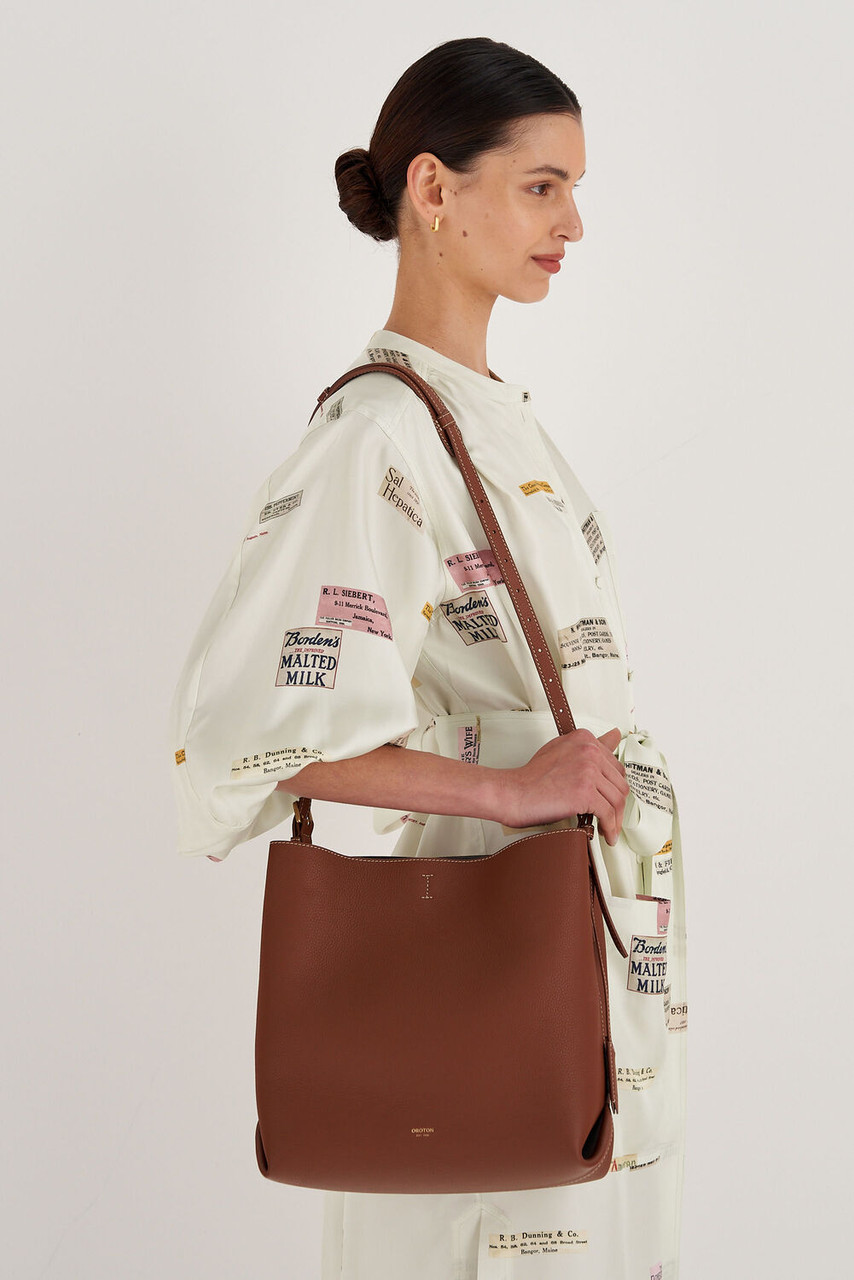 Oroton Women's Margot Whiskey Hobo Bag