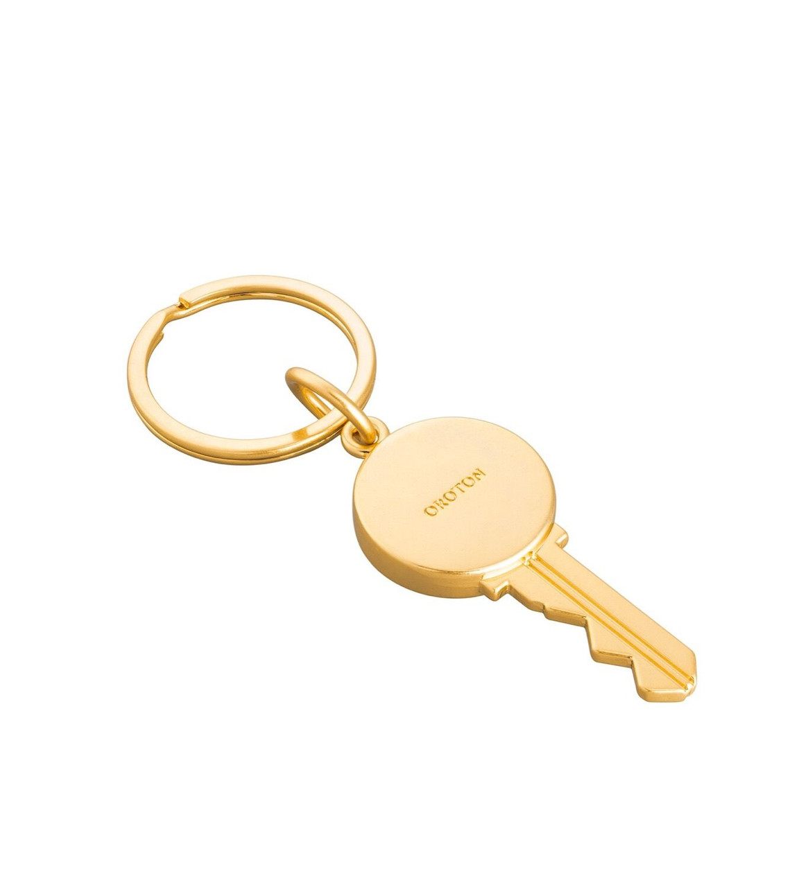 Oroton Tate Key Keyring Brass