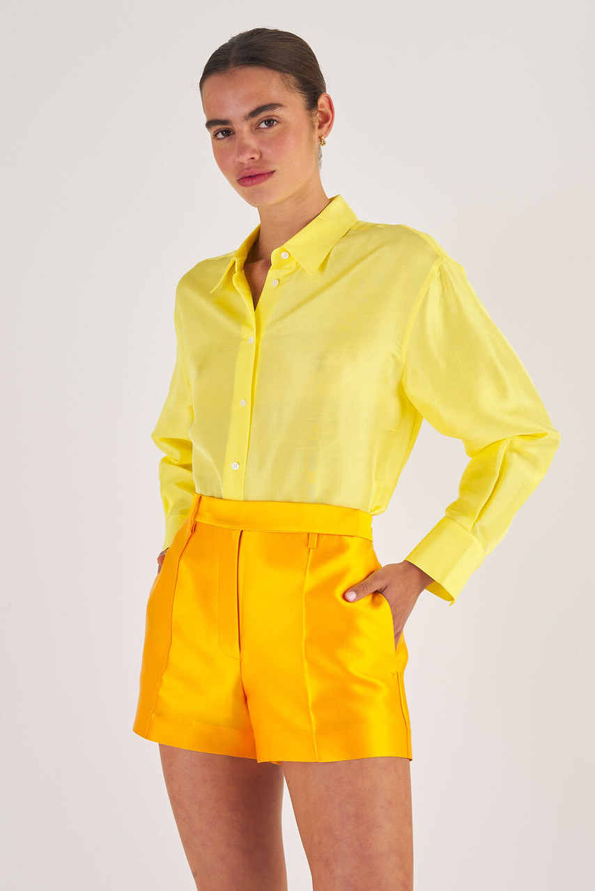 Oroton Tailored Short Marigold
