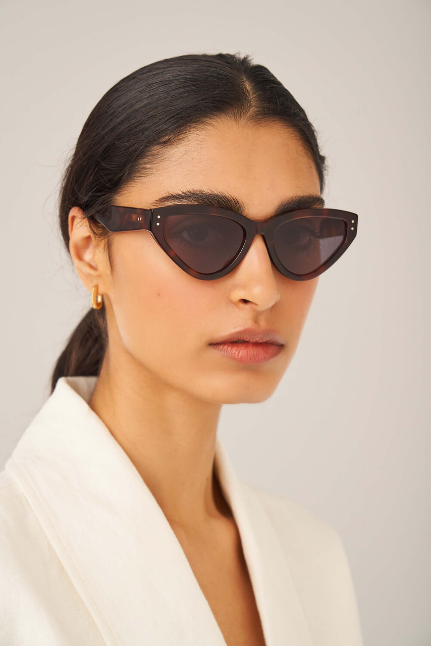 Oroton Alexis Dark Tortoiseshell Sunglasses
