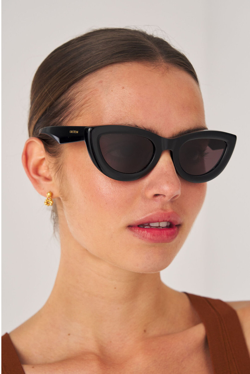 Oroton Lennox Sunglasses Black