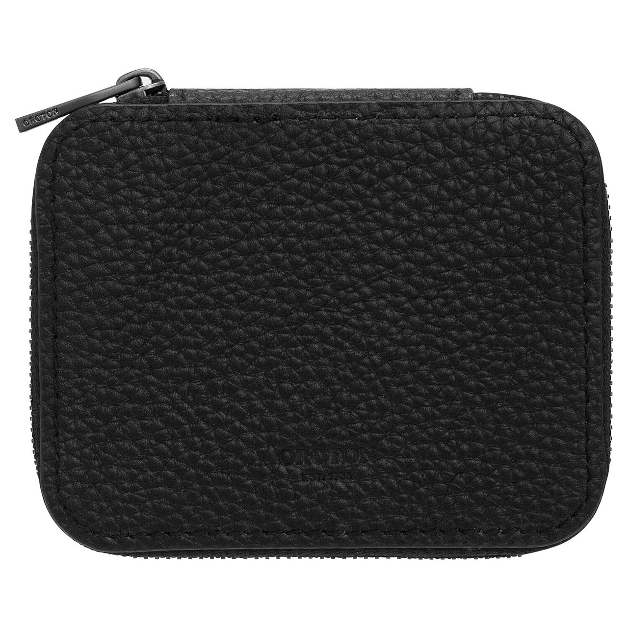 Oroton Weston Black Watch And Cufflink Box