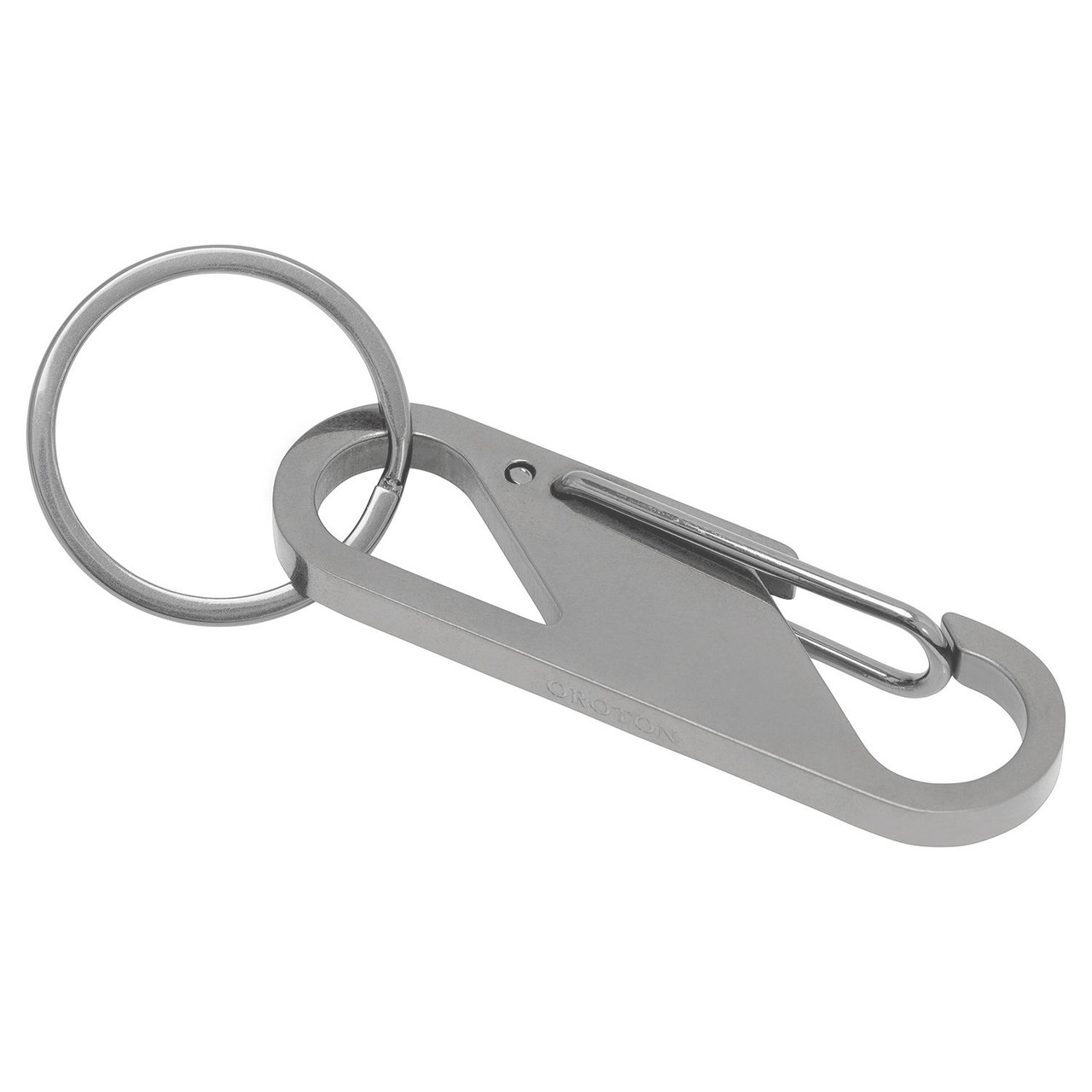 Oroton Theo Silver Bottle Opener Keyring