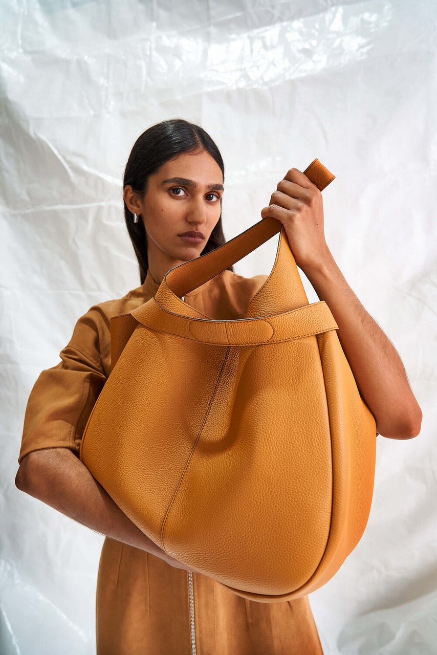 Oroton Emilia Maple Syrup Large Tote