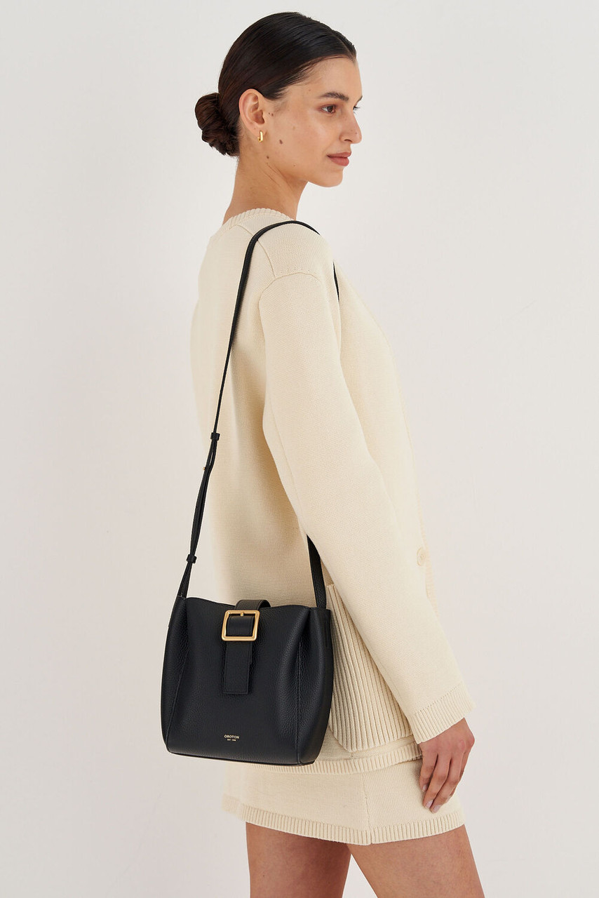 Oroton Ingrid Black Bucket
